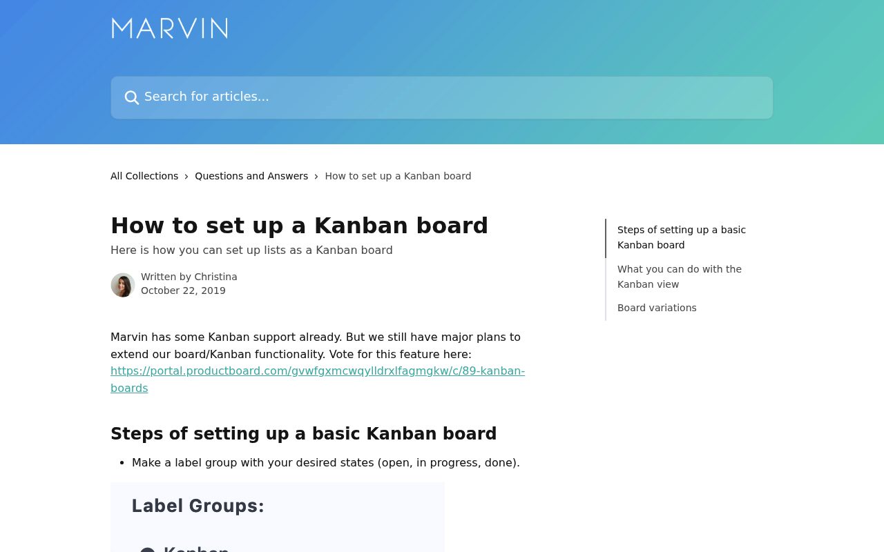 Screenshot of the Amazing Marvin en page — Amazing Marvin: keyboard shortcuts with manual board setup